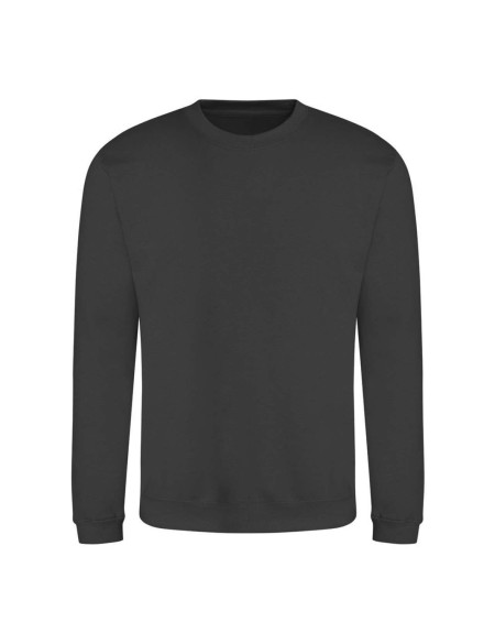 Unisex mikina bez kapuce JustHoods -  Storm grey S
