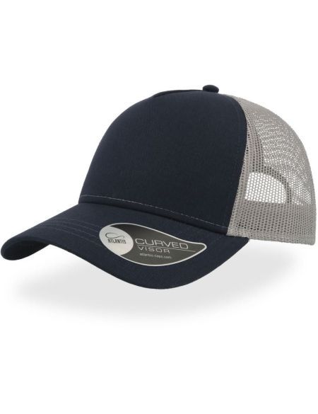 Kšiltovka Rapper Cotton - Navy/grey