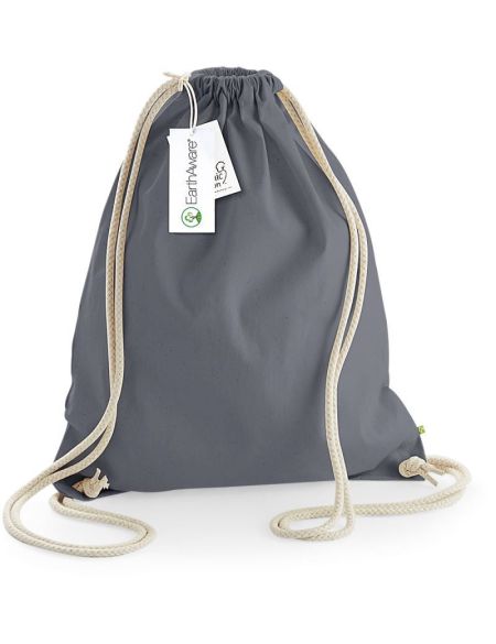 Vak z těžké bio bavlny W810 - Graphite grey