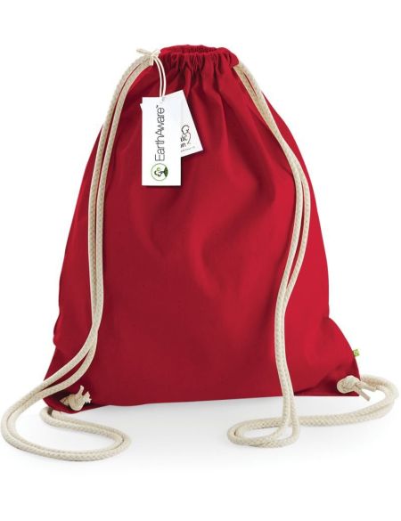Vak z těžké bio bavlny W810 - Classic red