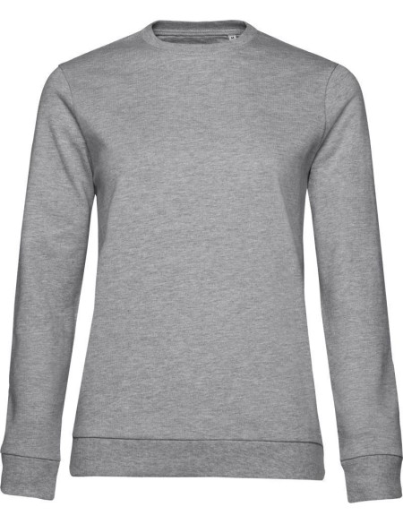 Dámská mikina bez kapuce #Set In - Heather grey XL