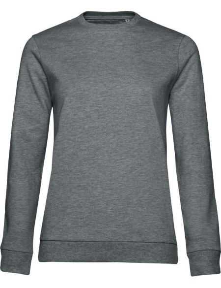 Dámská mikina bez kapuce #Set In - Heather mid grey XS