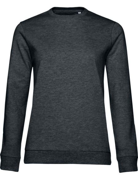 Dámská mikina bez kapuce #Set In - Heather asphalt S