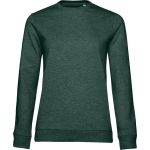 Dámská mikina bez kapuce #Set In - Heather dark green L