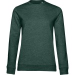 Dámská mikina bez kapuce #Set In - Heather dark green S