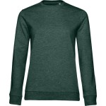 Dámská mikina bez kapuce #Set In - Heather dark green XL