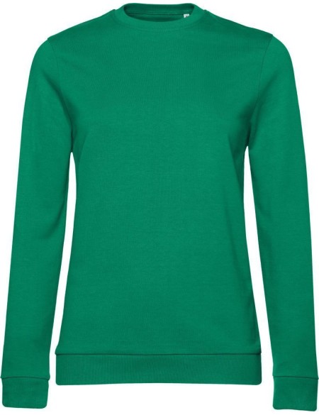 Dámská mikina bez kapuce #Set In - Kelly green M