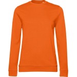 Dámská mikina bez kapuce #Set In - Pure orange XL