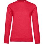 Dámská mikina bez kapuce #Set In - Heather red XXL
