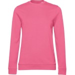 Dámská mikina bez kapuce #Set In - Pink fizz XL