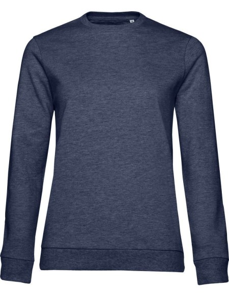 Dámská mikina bez kapuce #Set In - Heather navy L