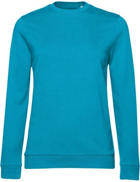 Dámská mikina bez kapuce #Set In - Hawaiian blue XL