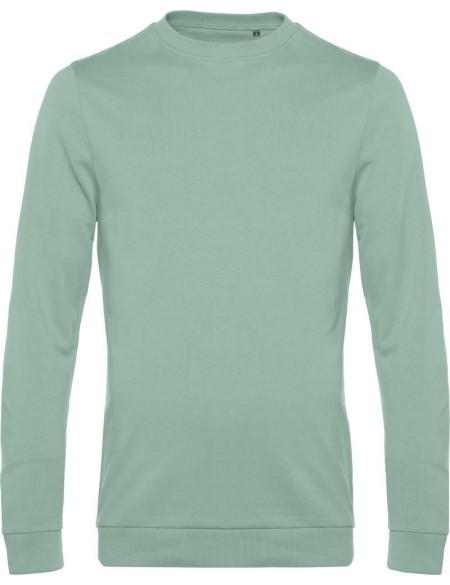 Pánská mikina bez kapuce #Set in - Sage XXL
