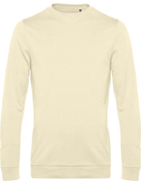 Pánská mikina bez kapuce #Set in - Pale yellow S