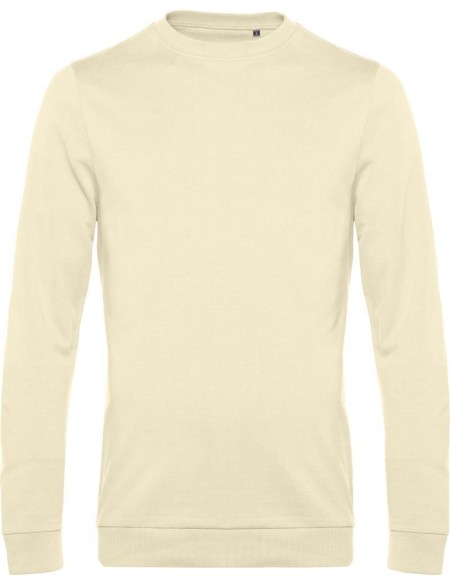 Pánská mikina bez kapuce #Set in - Pale yellow XL