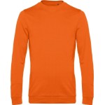 Pánská mikina bez kapuce #Set in - Pure orange XL