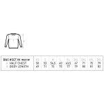 Pánská mikina bez kapuce #Set in - Heather red XL