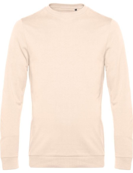 Pánská mikina bez kapuce #Set in - Pale pink 3XL