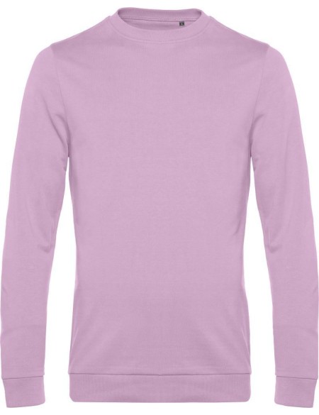 Pánská mikina bez kapuce #Set in - Candy pink S