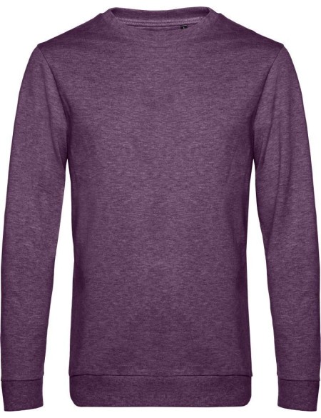 Pánská mikina bez kapuce #Set in - Heather purple L