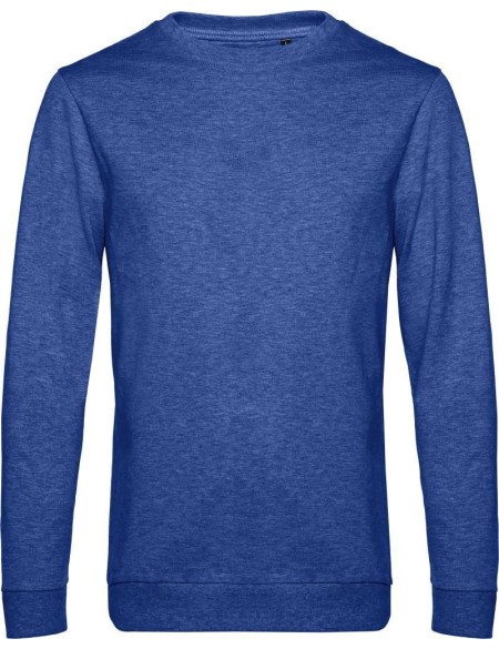 Pánská mikina bez kapuce #Set in - Heather royal blue XL