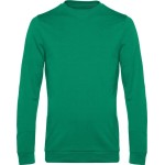 Pánská mikina bez kapuce #Set in - Kelly green 3XL