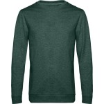 Pánská mikina bez kapuce #Set in - Heather dark green XXL