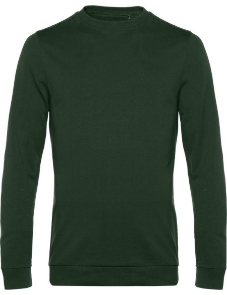 Pánská mikina bez kapuce #Set in - Forest green L