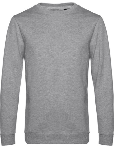 Pánská mikina bez kapuce #Set in - Heather grey XS