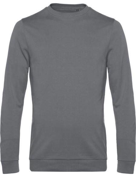 Pánská mikina bez kapuce #Set in - Elephant grey XL