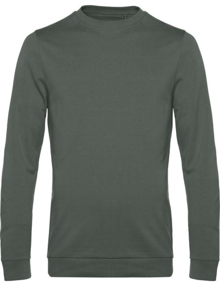 Pánská mikina bez kapuce #Set in - Millennial khaki XXL