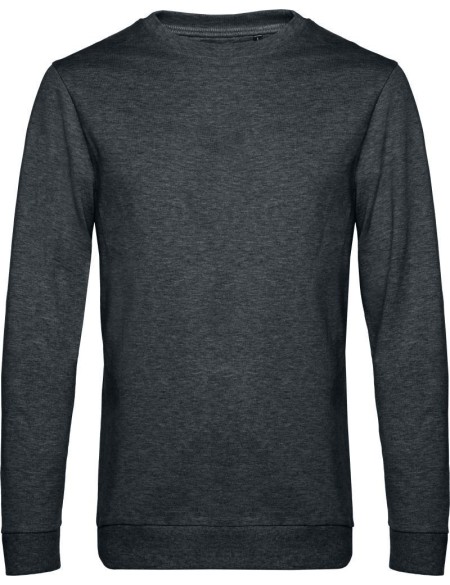 Pánská mikina bez kapuce #Set in - Heather asphalt XS