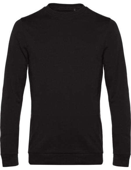 Pánská mikina bez kapuce #Set in - Black pure 4XL
