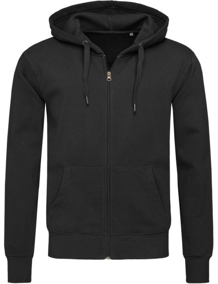 Pánská mikina s kapucí Stedman 5610 - Black opal L