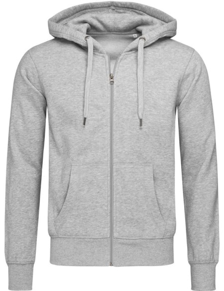 Pánská mikina s kapucí Stedman 5610 - Grey heather XXL