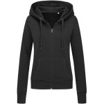 Dámská mikina s kapucí Stedman 5710 - Black opal L