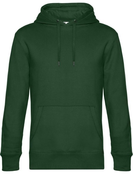 Pánská mikina s kapucí KING Hooded - Bottle green 3XL