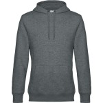 Pánská mikina s kapucí KING Hooded - Heather mid grey XL