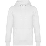 Pánská mikina s kapucí KING Hooded - Bílá L