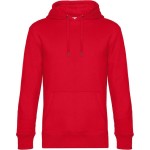 Pánská mikina s kapucí KING Hooded - Červená S