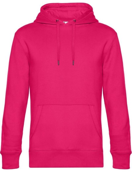 Pánská mikina s kapucí KING Hooded - Magenta pink S