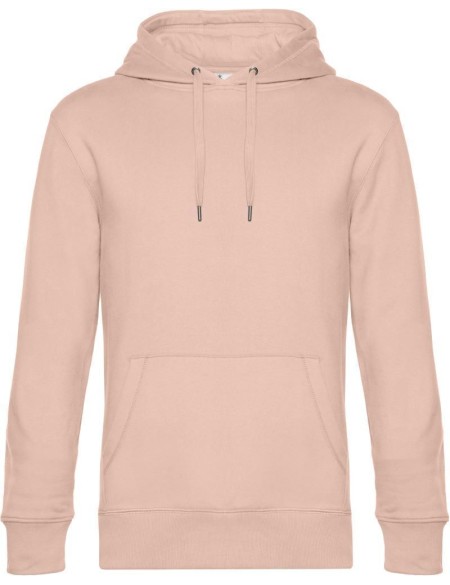 Pánská mikina s kapucí KING Hooded - Soft rose 3XL