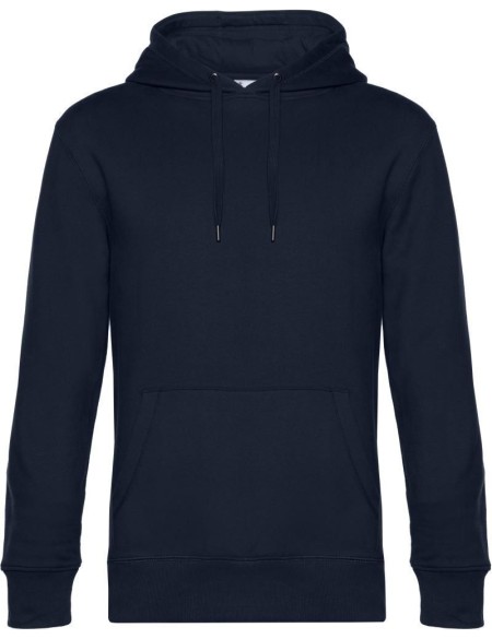 Pánská mikina s kapucí KING Hooded - Navy blue S