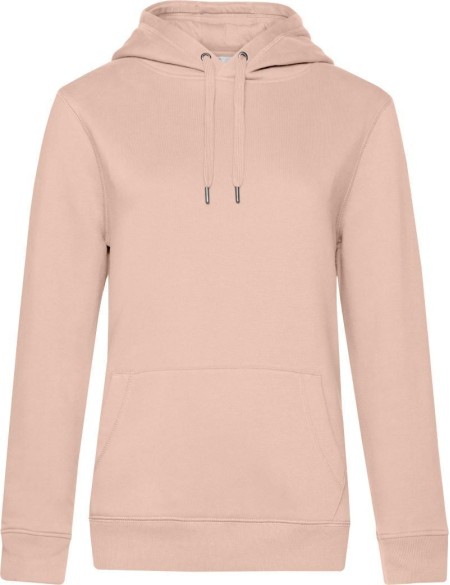 Dámská mikina s kapucí KING Hooded - Soft rose XXL