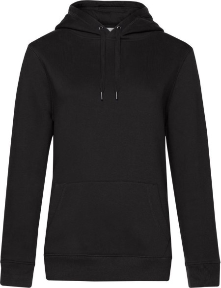 Dámská mikina s kapucí KING Hooded - Black pure L