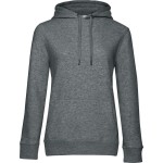 Dámská mikina s kapucí KING Hooded - Heather mid grey XS