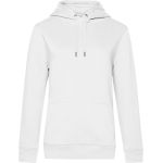 Dámská mikina s kapucí KING Hooded - Bílá XL