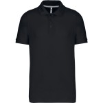 Pánská polokošile Kariban K241 - Černá 4XL