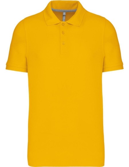 Pánská polokošile Kariban K241 - Žlutá XL