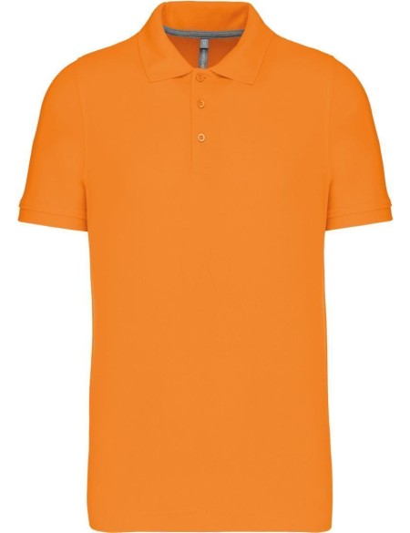 Pánská polokošile Kariban K241 - Oranžová XXL